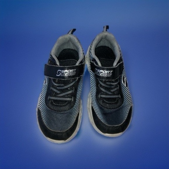 Toddler‎ Boy's Sport by Skechers Ayden Light-Up Performance Sneakers Size 11 - Picture 1 of 4